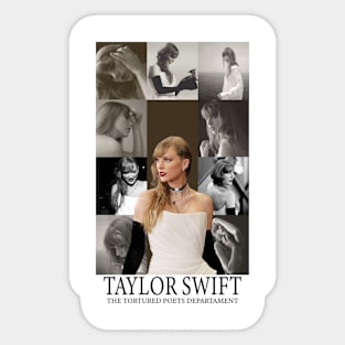 TAYLOR SWIFT THE TORTURED POETS DEPARTAMENT Sticker